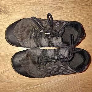 Merrell Men's Black and Gray Athletic Shoes
